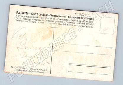 Pohlednice Die Kapelle Deutsche Volkslieder (M6648)