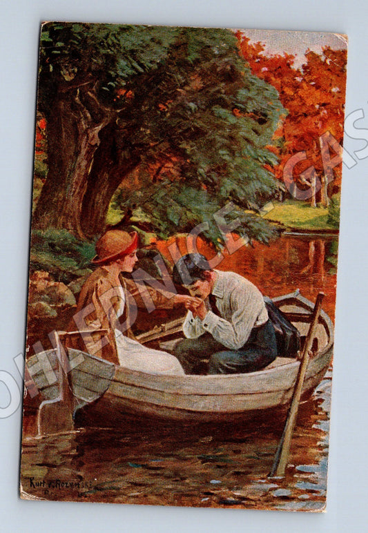 Pohlednice Liebesschwur K. v. Rozynski (M6650)