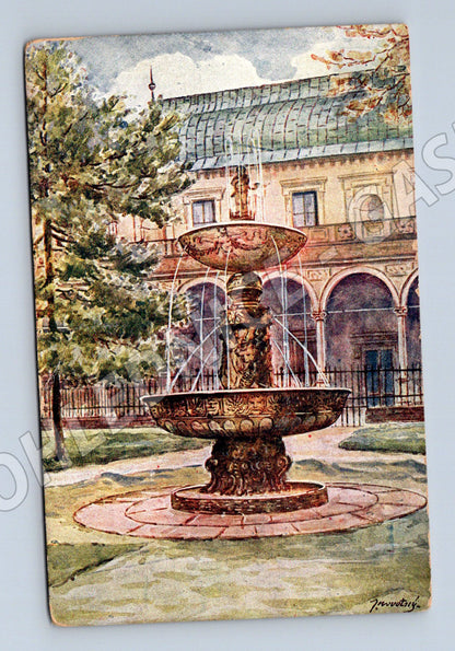 Pohlednice letohrádek královny Anny Praha (M6653)