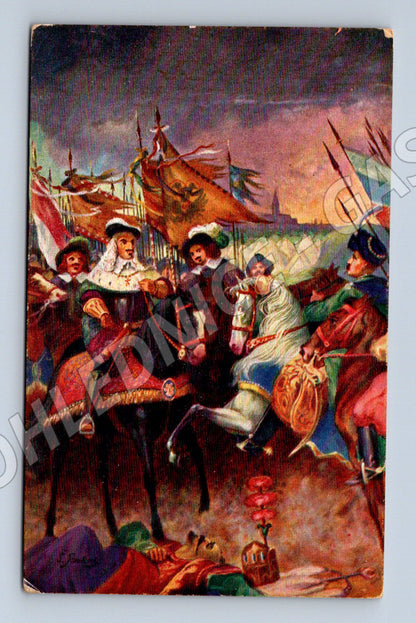 Pohlednice Král Soběský a Leopold Vídeň (M6656)