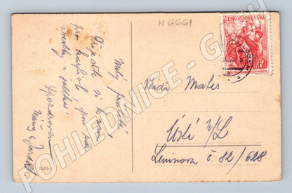 Pohlednice krajina J. Hůrka 1945 (M6661)