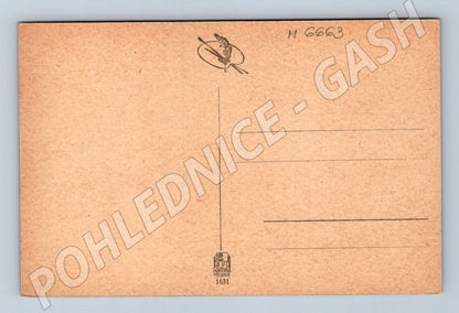 Pohlednice plachetnice na moři noc (M6663)