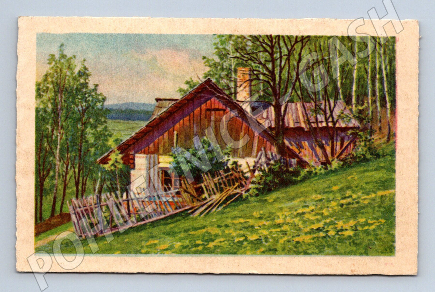 Pohlednice Jarní den Köbr (M6665)