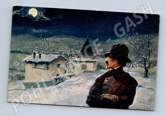 Pohlednice Tyrolské elegie zimní krajina (M6669)