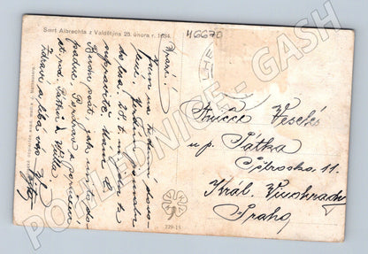 Pohlednice Smrt Albrechta z Valdštejna (M6670)