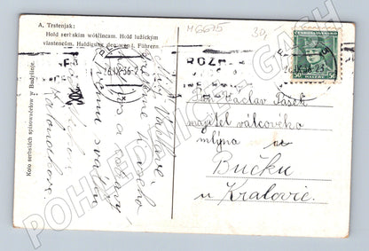 Pohlednice Lužičtí Srbové kroje slavnost (M6675)