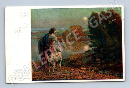Pohlednice Podzimní večer R. Bém (M6688)