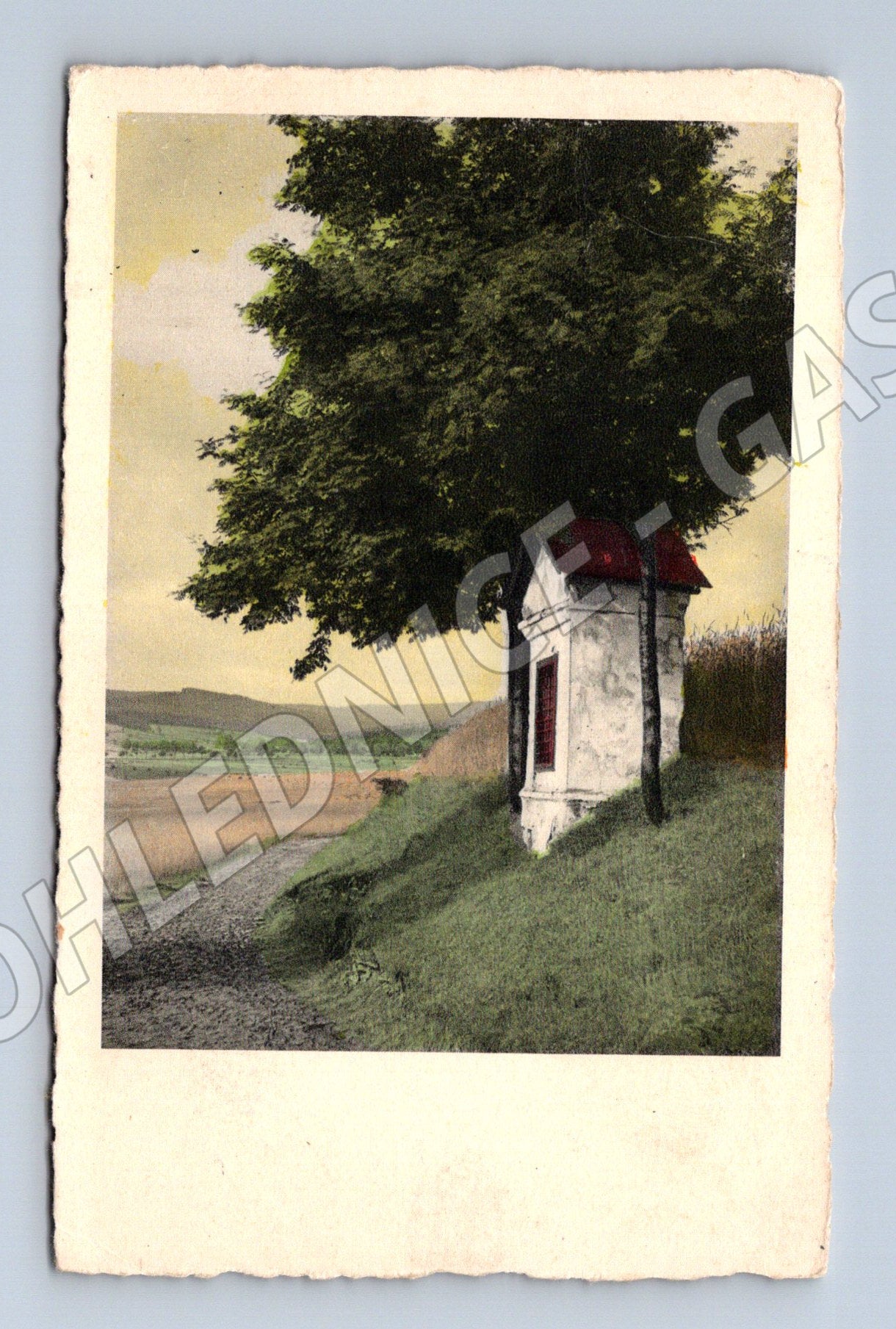 Pohlednice hrad protektorát známka (M6692)