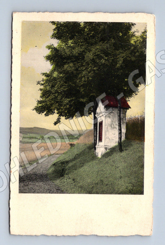 Pohlednice hrad protektorát známka (M6692)