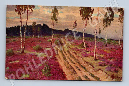 Postcard Czech landscape by V. Jans (M6700)