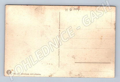 Pohlednice Zürichsee Lützelau Sachs (M6704)