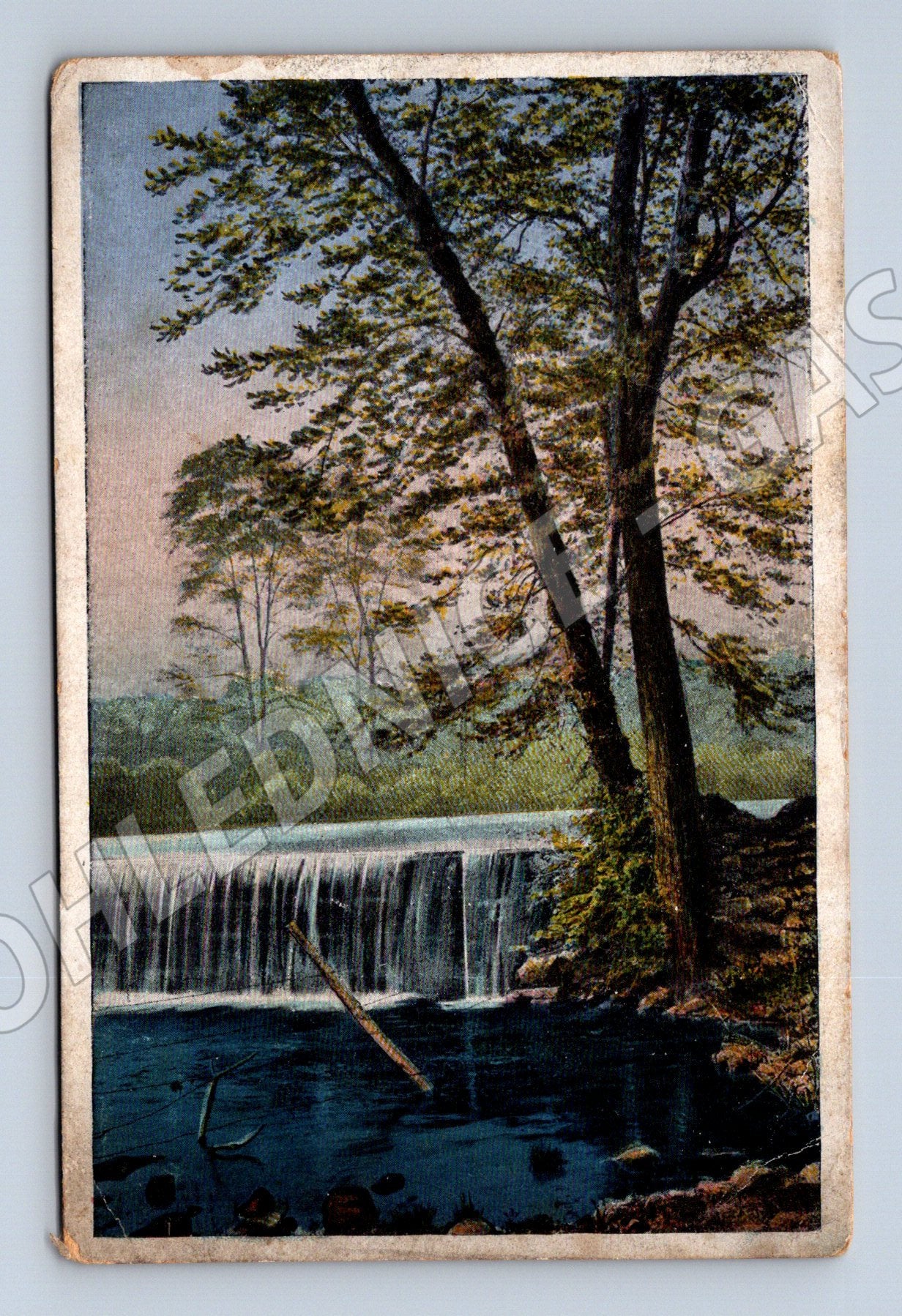 Pohlednice krajina s jezem II PLUK STRÁŽE SVOBODY (M6708)