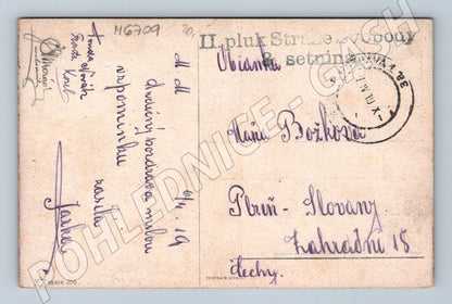 Pohlednice středomořská krajina II. pluk stráže Svobody (M6709)
