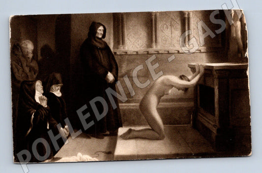 Pohlednice Calderon Entsagung 1900 (M6718)