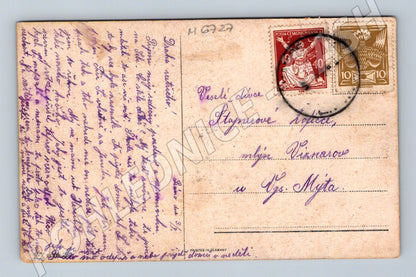 Pohlednice česká krajina kachny (M6727)