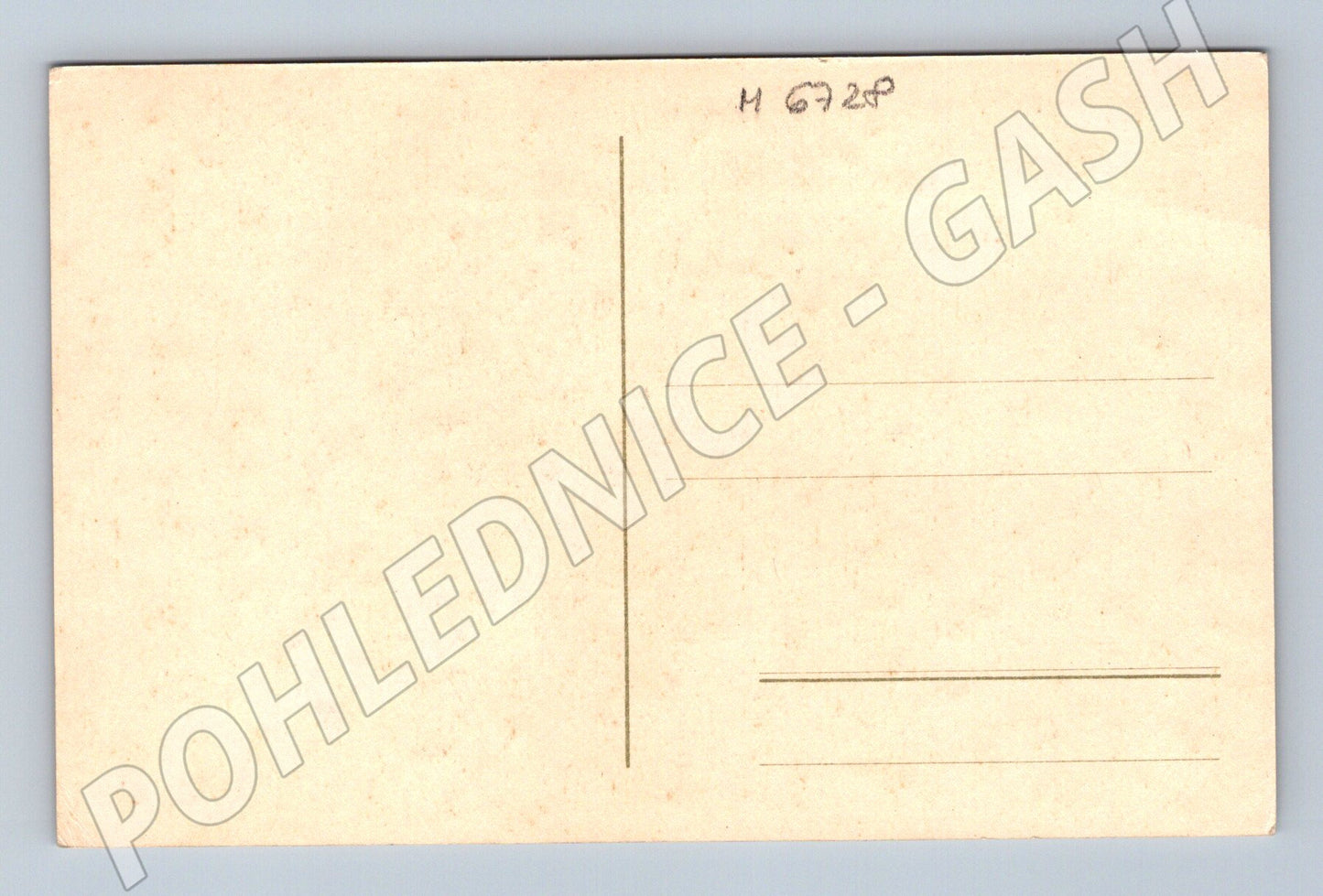 Pohlednice zimní krajina malý formát (M6728)