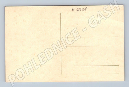 Pohlednice zimní krajina malý formát (M6728)