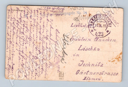 Pohlednice Anděl polní pošta 1918 (M6729)