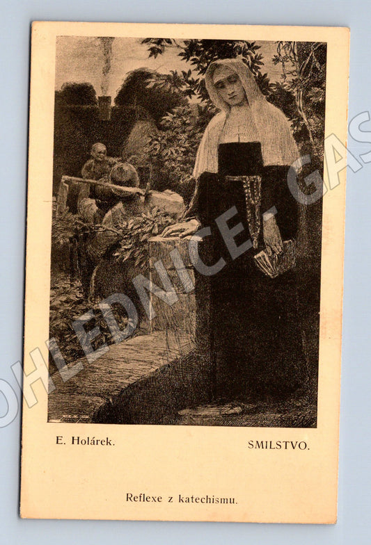 Pohlednice E. Holárek Smilstvo Plichta (M6731)