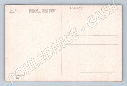 Pohlednice portrét mladé dámy Art moderne (M6733)