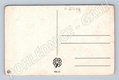 Postcard of a country cottage ethno (M6744)