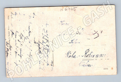 Pohlednice Šumava Čertovo jezero 1914 (M6745)