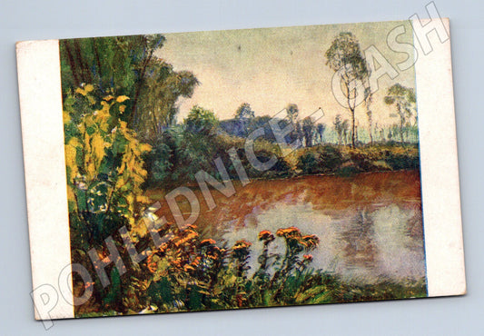 Postcard Alois Kalvoda landscape painting (M6755)