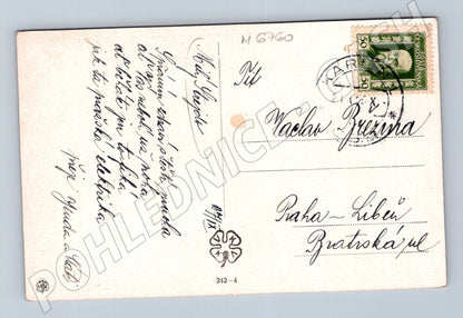 Postcard Alois Kalvoda Spring used (M6760)