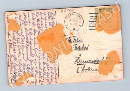 Postcard Czech landscape small format 1926 (M6762)