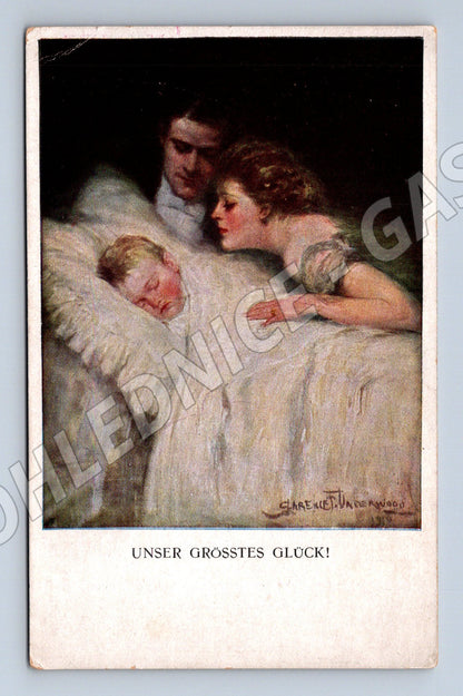 Postcard Our greatest happiness! painting by Munk Vienna (M6769)