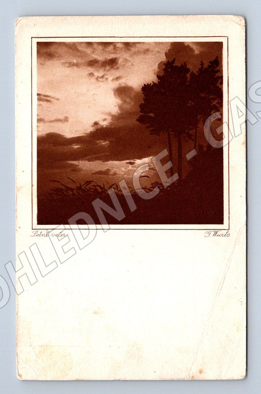Postcard Czechoslovakia small format 1927 used by post (M6772)