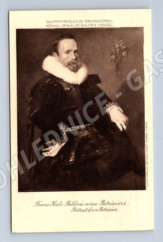 Postcard Frans Hals portrait of a patrician (M6789)