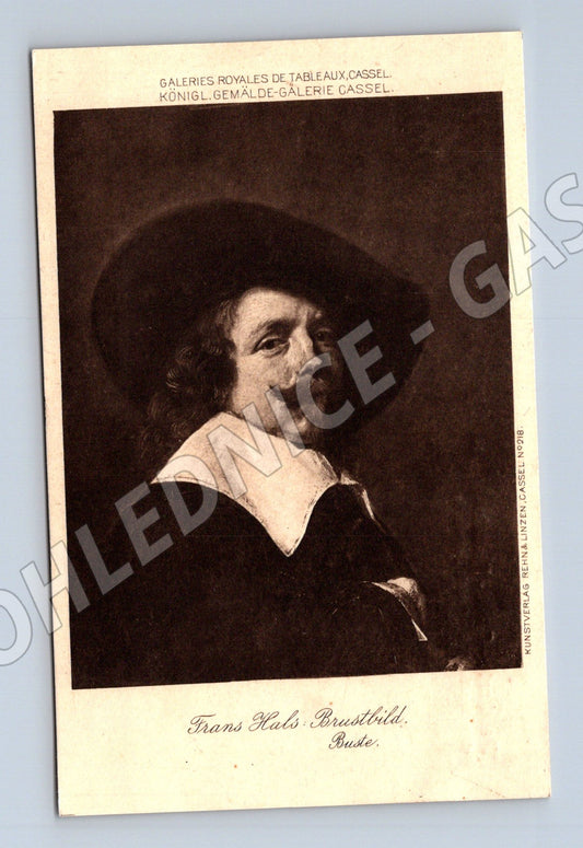 Postcard portrait Frans Hals Cassel (M6793)