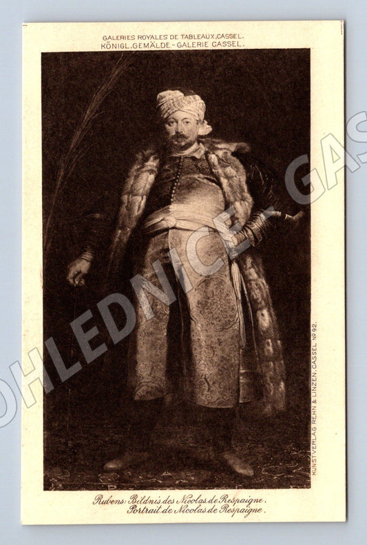 Postcard Rubens Nicola de Respaigne Cassel (M6803)