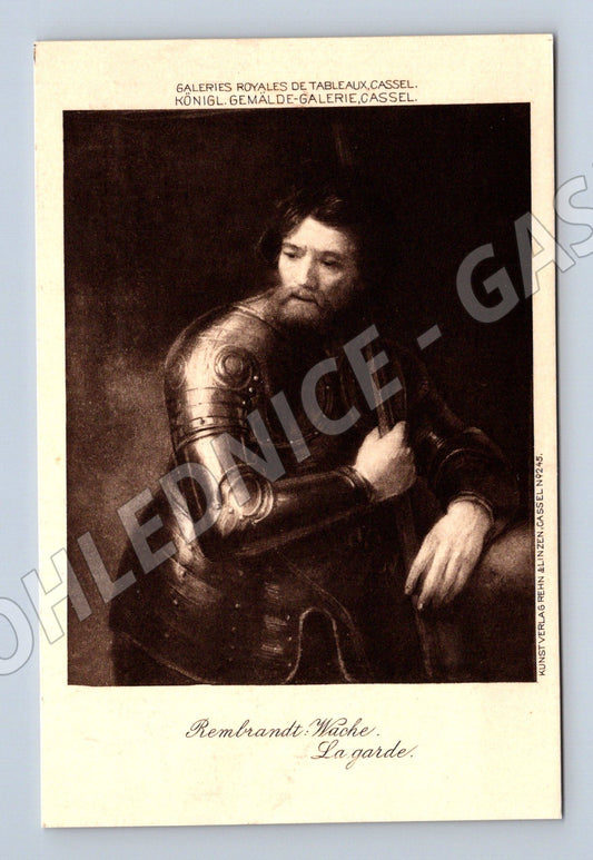 Postcard Rembrandt After the Lagarde (M6804)