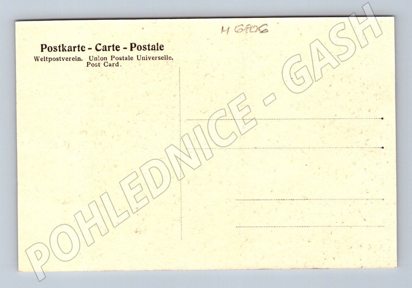 Postcard Rembrandt portrait Cassel (M6806)