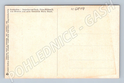 Pohlednice van Dyck princ Willem II a Marie (M6819)