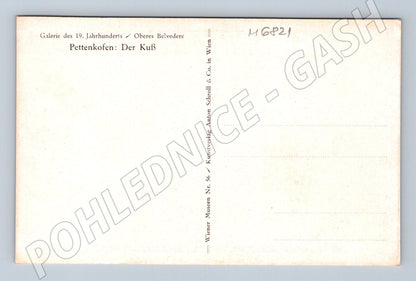 Pohlednice Pettenkofen Der Kuß Belvedere (M6821)