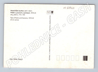 Pohlednice František Kupka pestíky tyčinky (M6840)