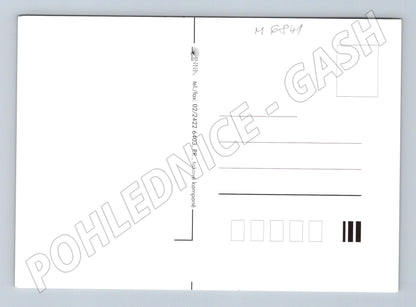 Postcard Jan Jüngling abstraction 1996 (M6841)