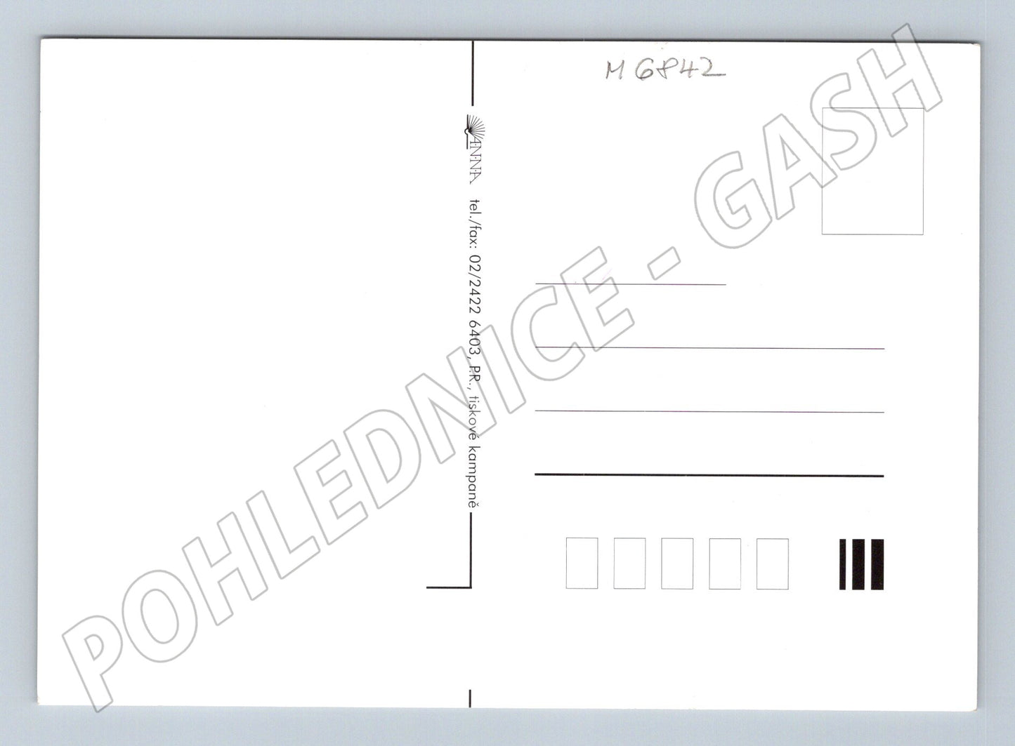 Pohlednice Jan Jüngling abstraktní motiv (M6842)
