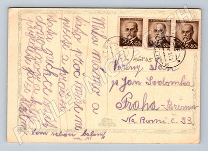 Postcard Czech landscape small format (M6845)