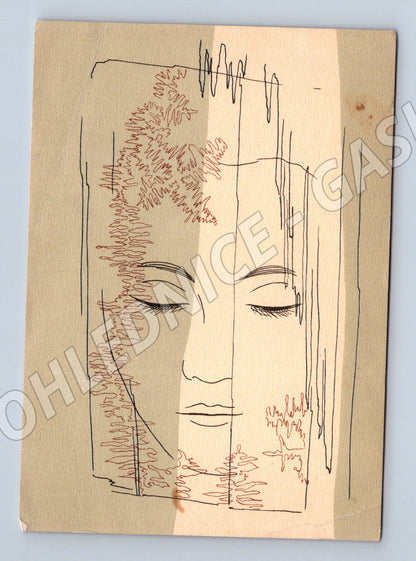 Postcard Toyen Winter of the Avant-Garde (M6862)