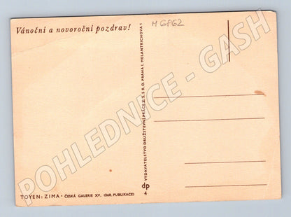 Postcard Toyen Winter of the Avant-Garde (M6862)