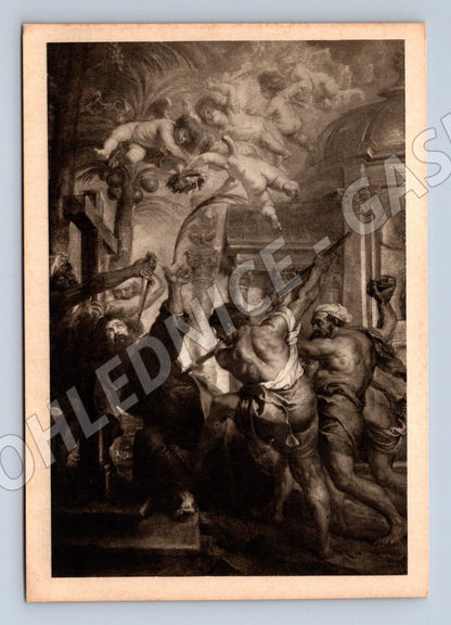 Pohlednice Rubens Umučení svatého Tomáše (M6878)