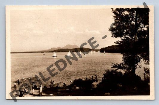 Pohlednice Staré Splavy Máchovo jezero 1952 (M688)