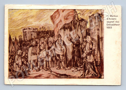 Pohlednice Markus d’Aviano Vídeň 1683 (M6897)
