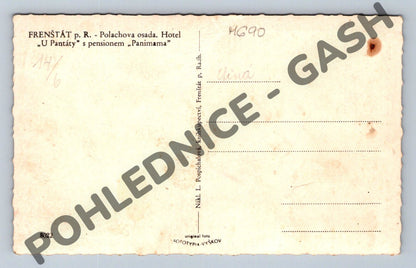Pohlednice Frenštát pR Hotel U Pantáty Polachova (M690)