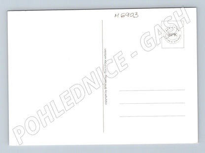 Pohlednice Kočár s koněm silueta BPK Verlag (M6903)