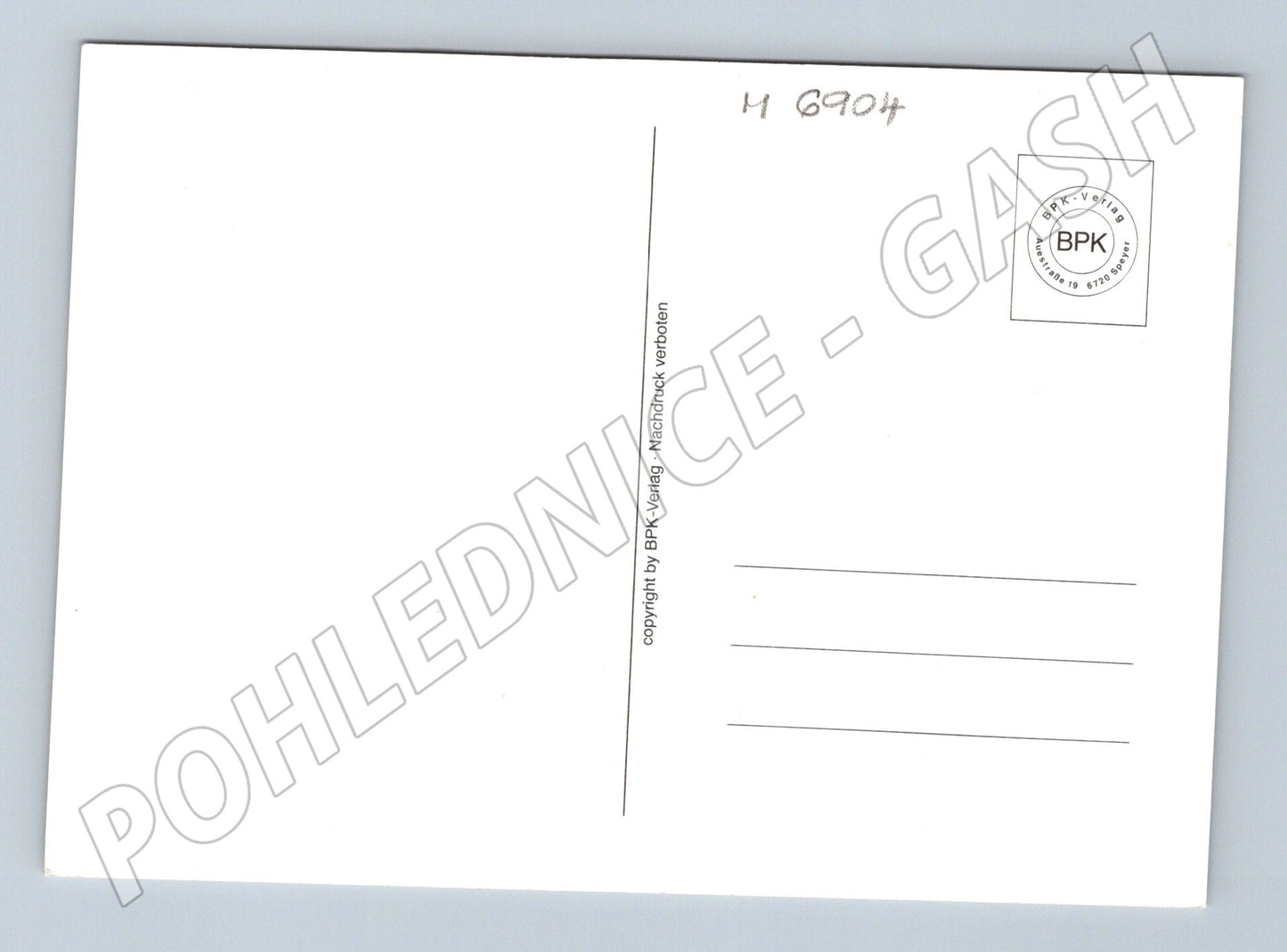 Pohlednice Žena u kolovrátku silueta BPK (M6904)